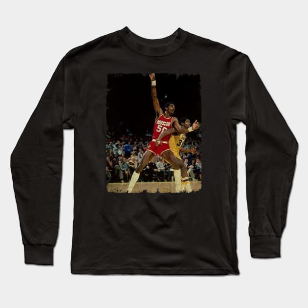 Ralph Sampson Years Played in 1980s Long Sleeve T-Shirt by MJ23STORE